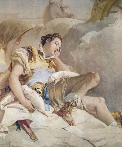 Armida Abducting the Sleeping Rinaldo (detail), from 